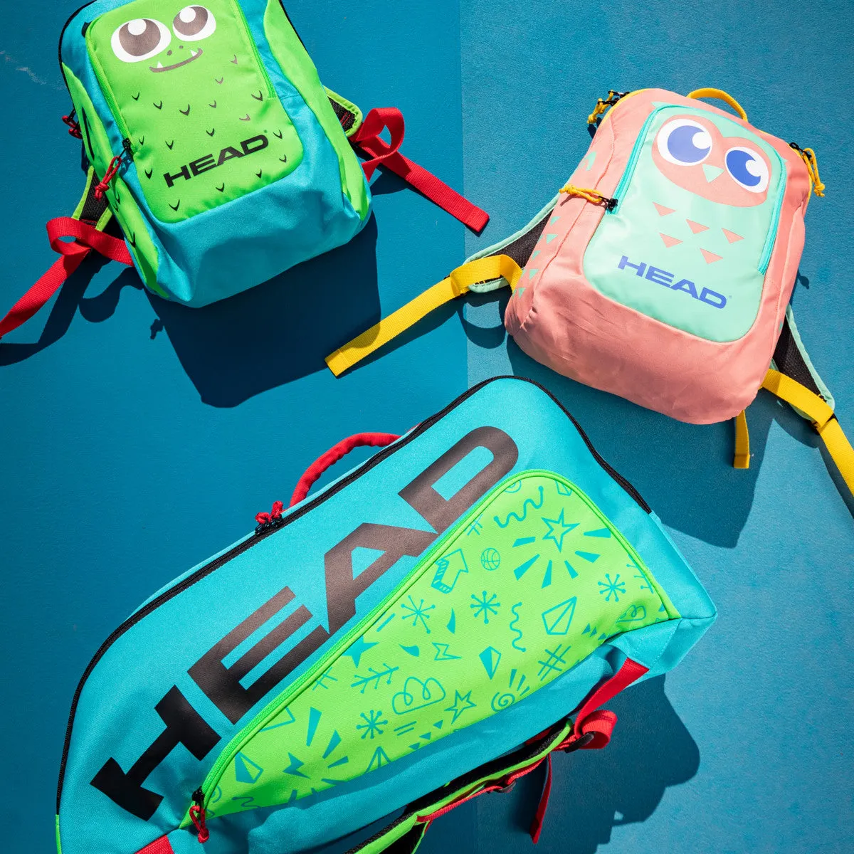 Head Kids Monster Tennis Backpack (Blue/Green)