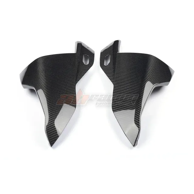 Head Nose Cowl Front Headlamp Cover Trim Insert Cover Fairing For Bmw S1000rr 2019-2022 Full Carbon Fiber 100%