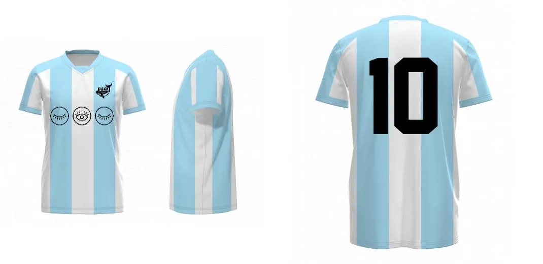 HEART Soccer Jersey Design Your Own