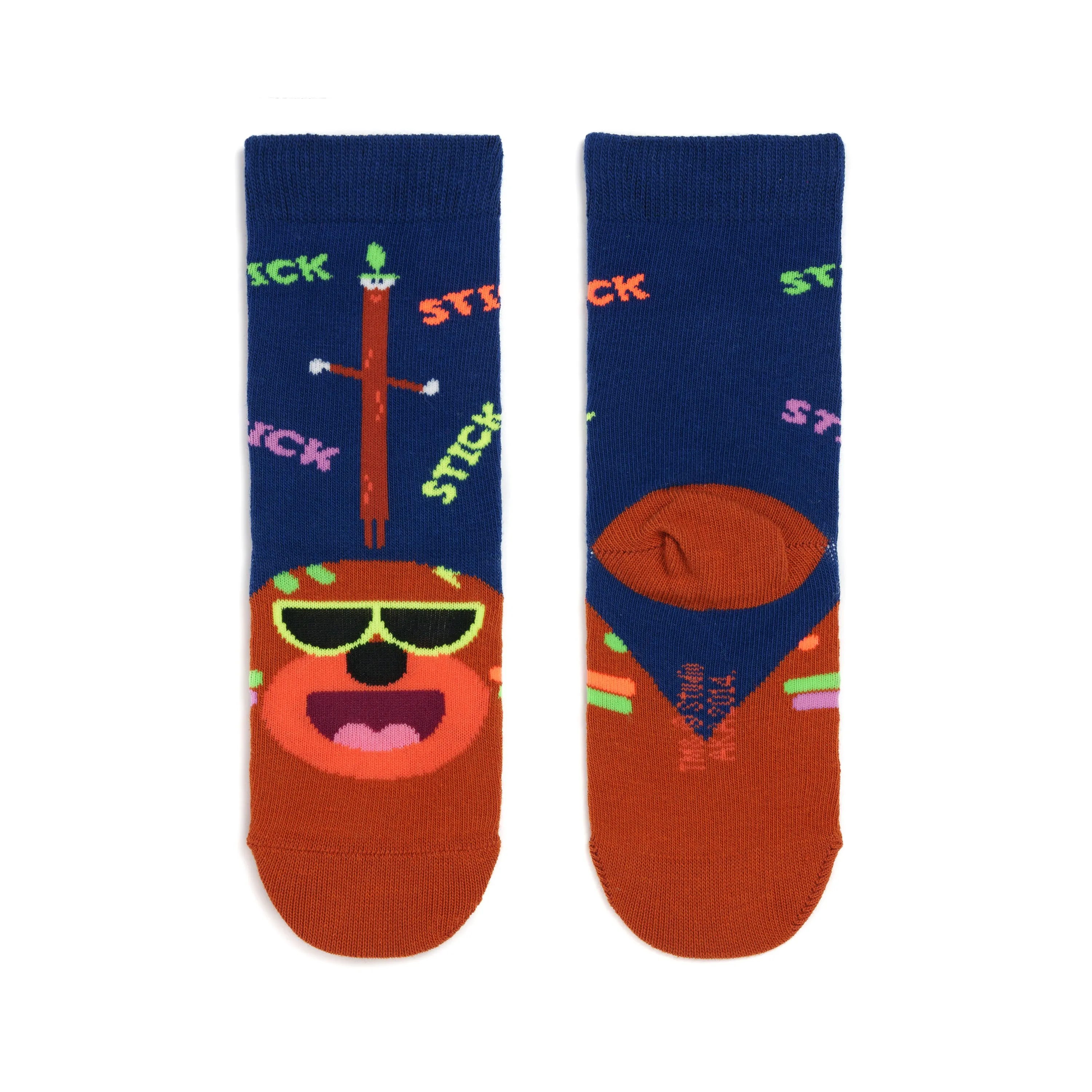 Hey Duggee Stick Neon Kids Socks