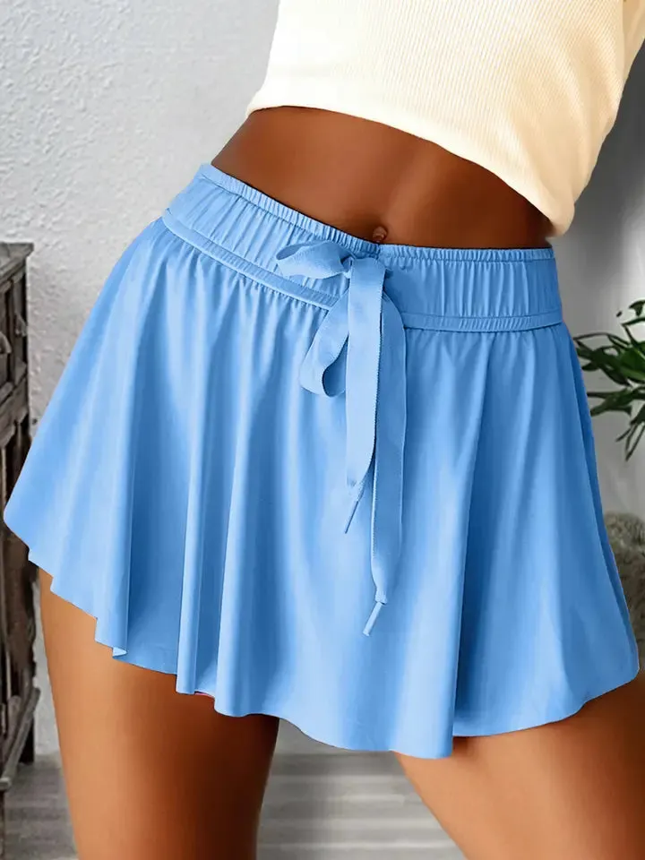 High Waist Tennis Skorts