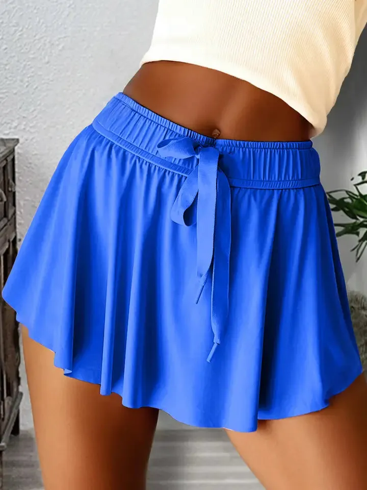 High Waist Tennis Skorts