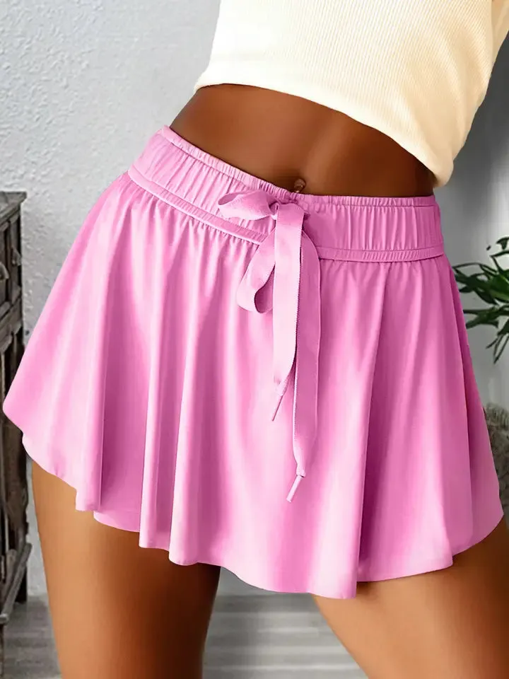 High Waist Tennis Skorts