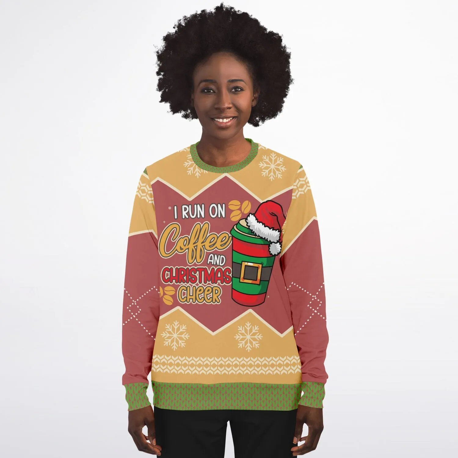 I Run On Coffee And Christmas Cheer