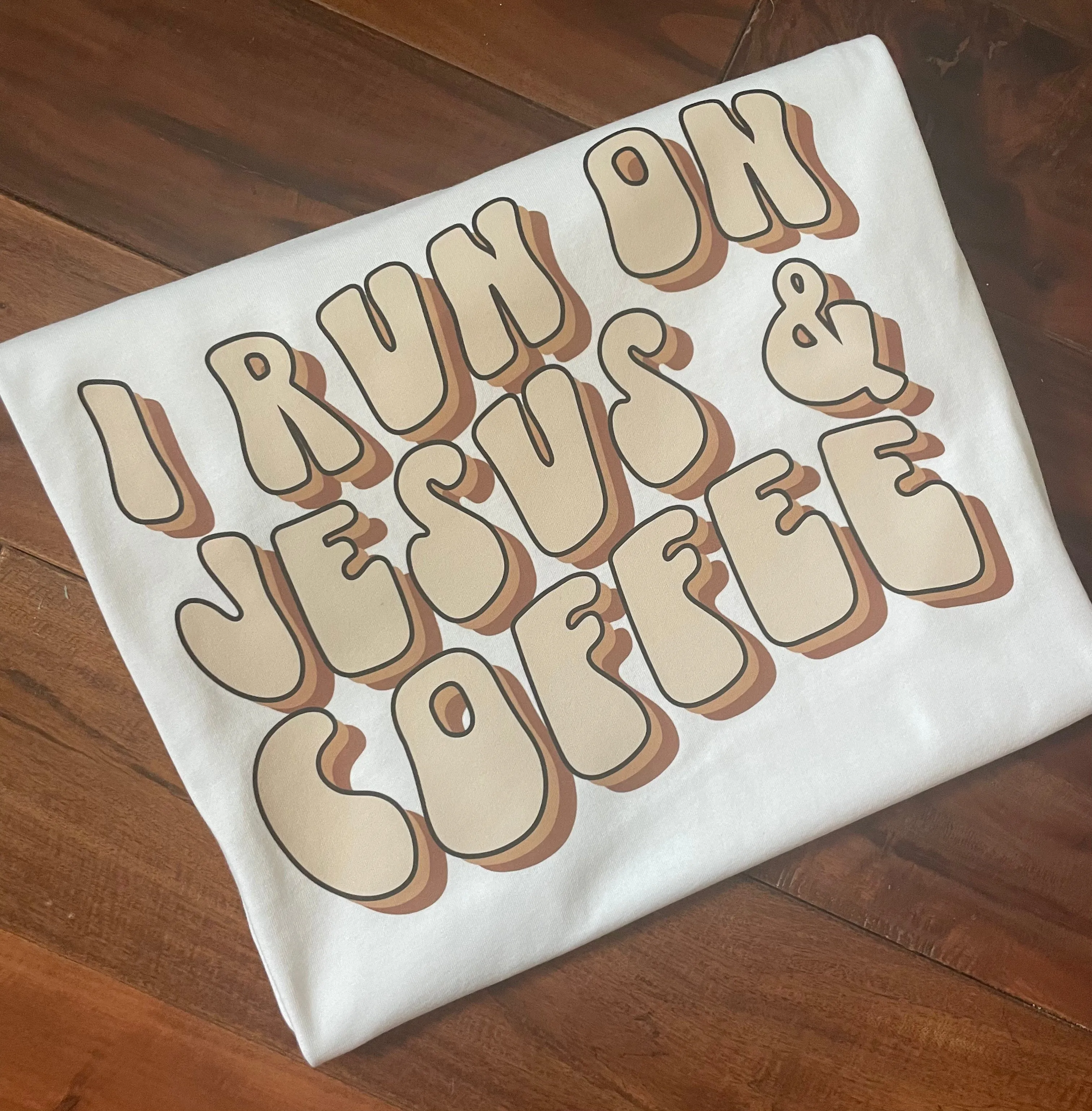 I Run On Jesus & Coffee (D206)