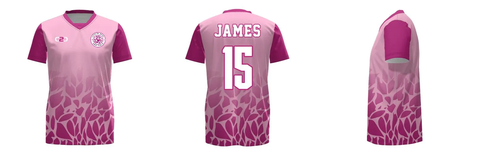 Ice Core Soccer Jersey Insert V Neck Design Your Own Custom