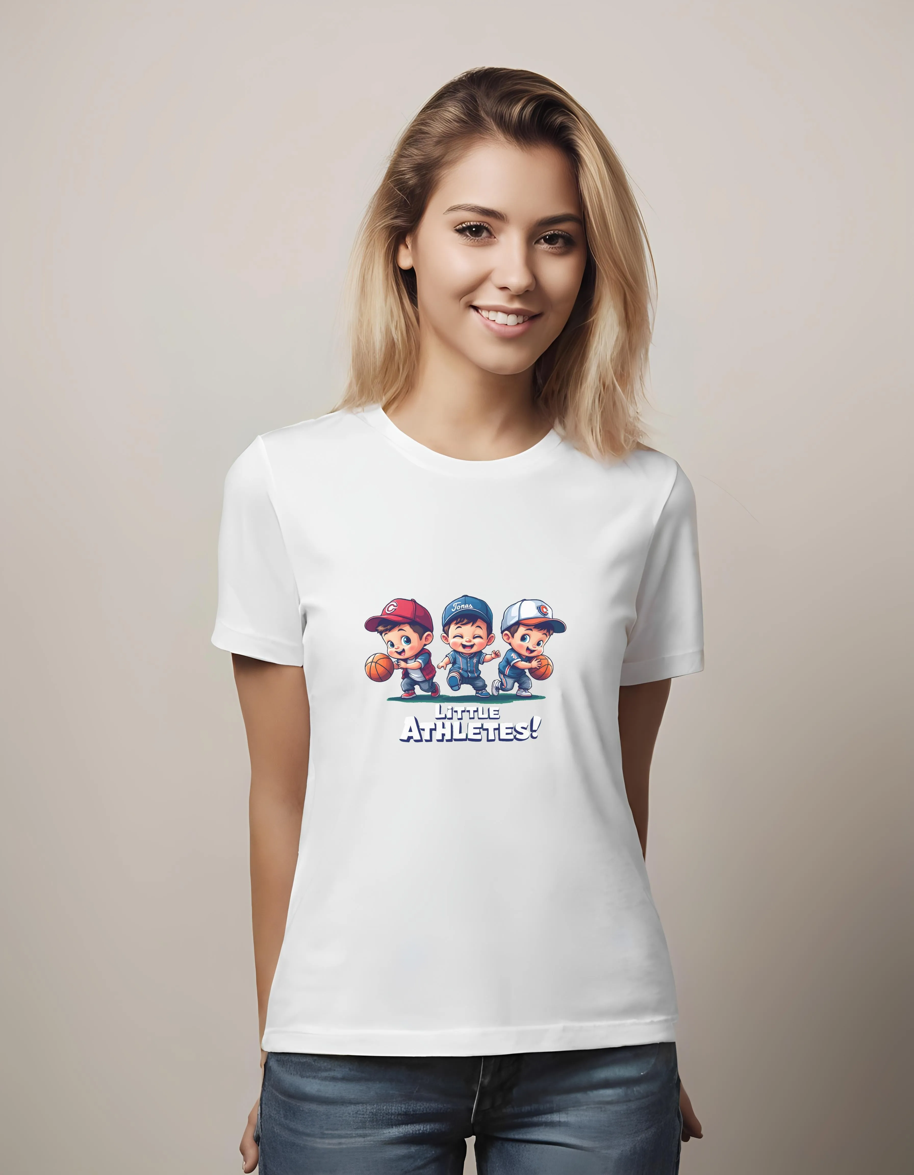 Jonas Brothers Little Athletes Design | Classic T-Shirt (Unisex)