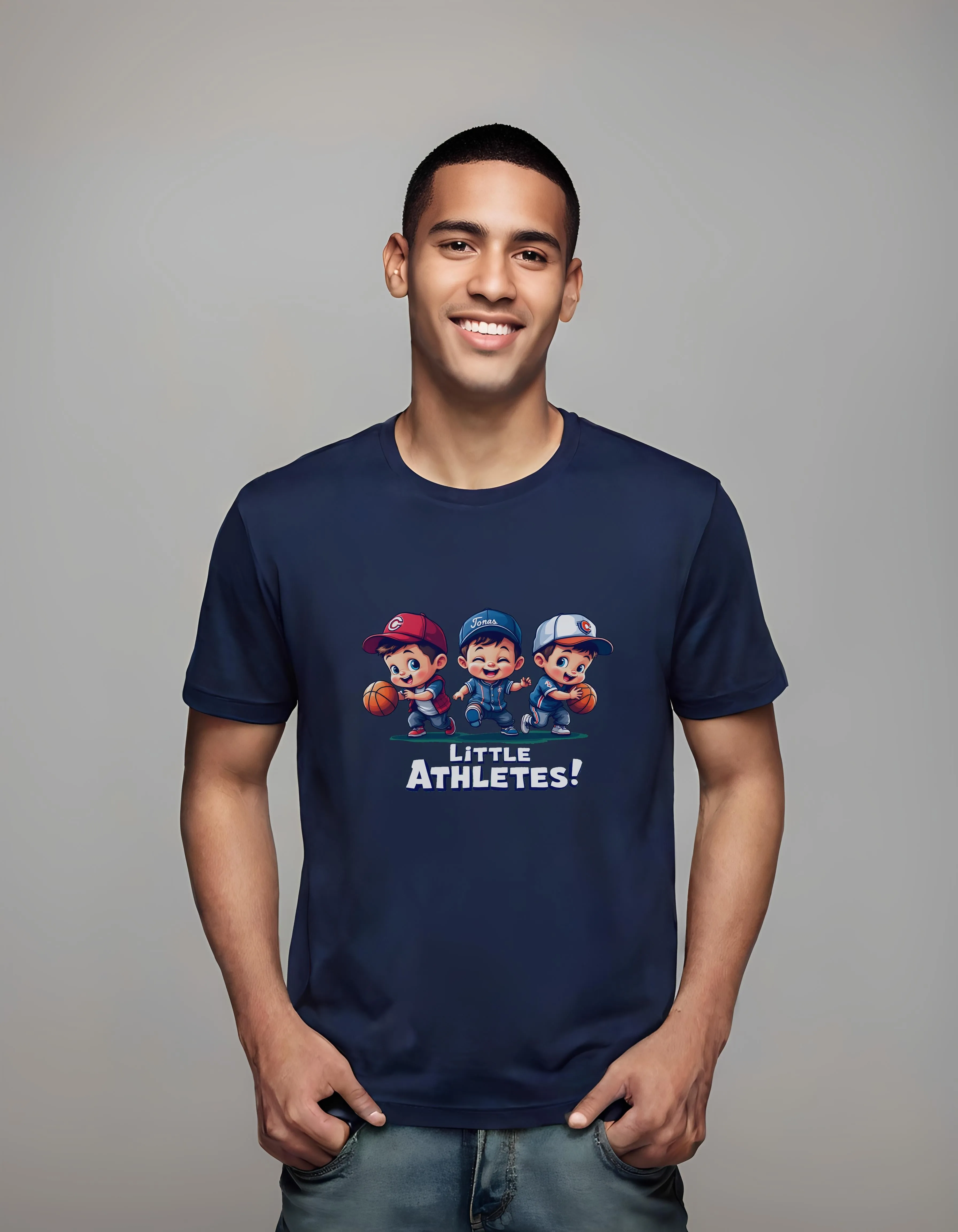 Jonas Brothers Little Athletes Design | Classic T-Shirt (Unisex)