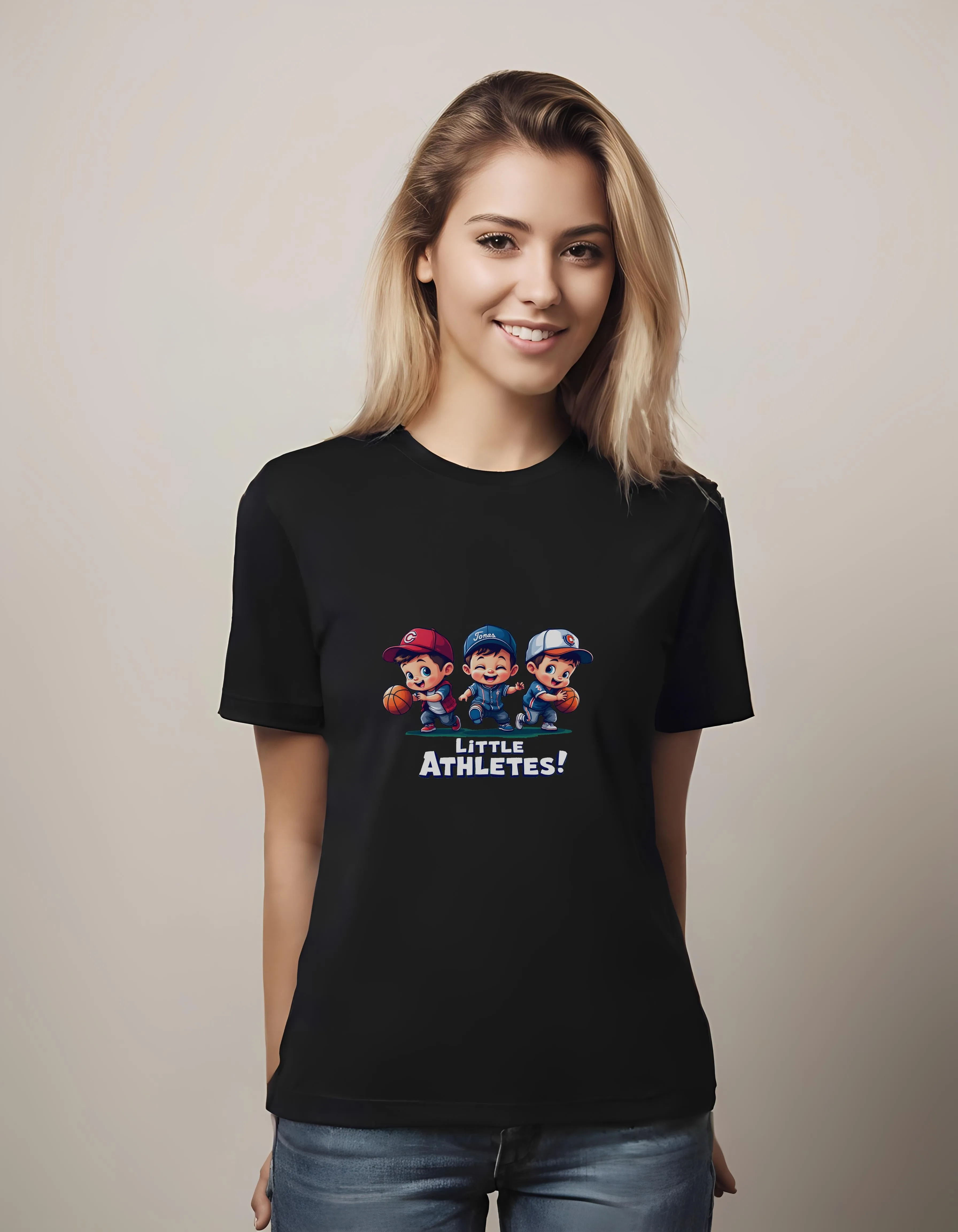 Jonas Brothers Little Athletes Design | Classic T-Shirt (Unisex)