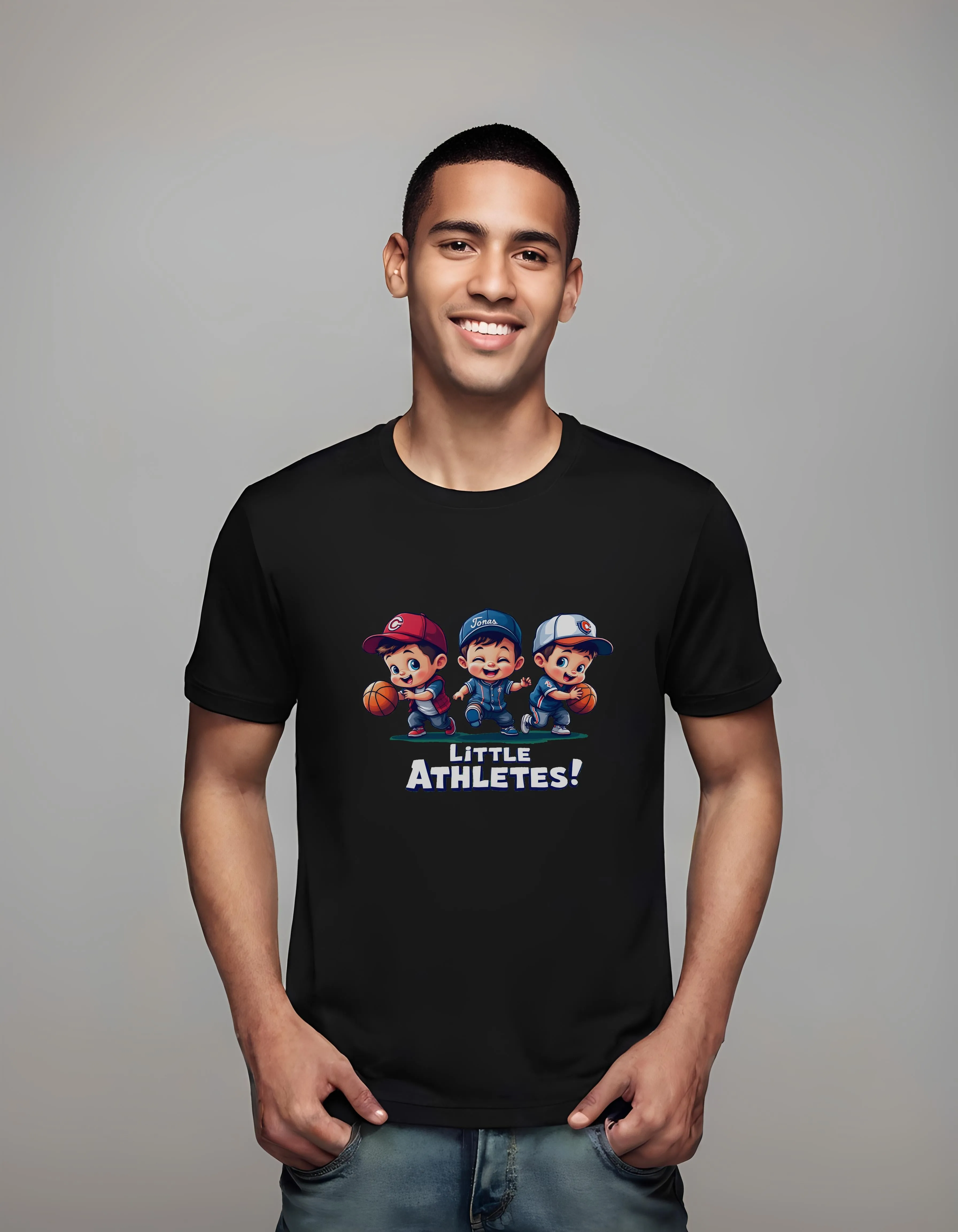 Jonas Brothers Little Athletes Design | Classic T-Shirt (Unisex)