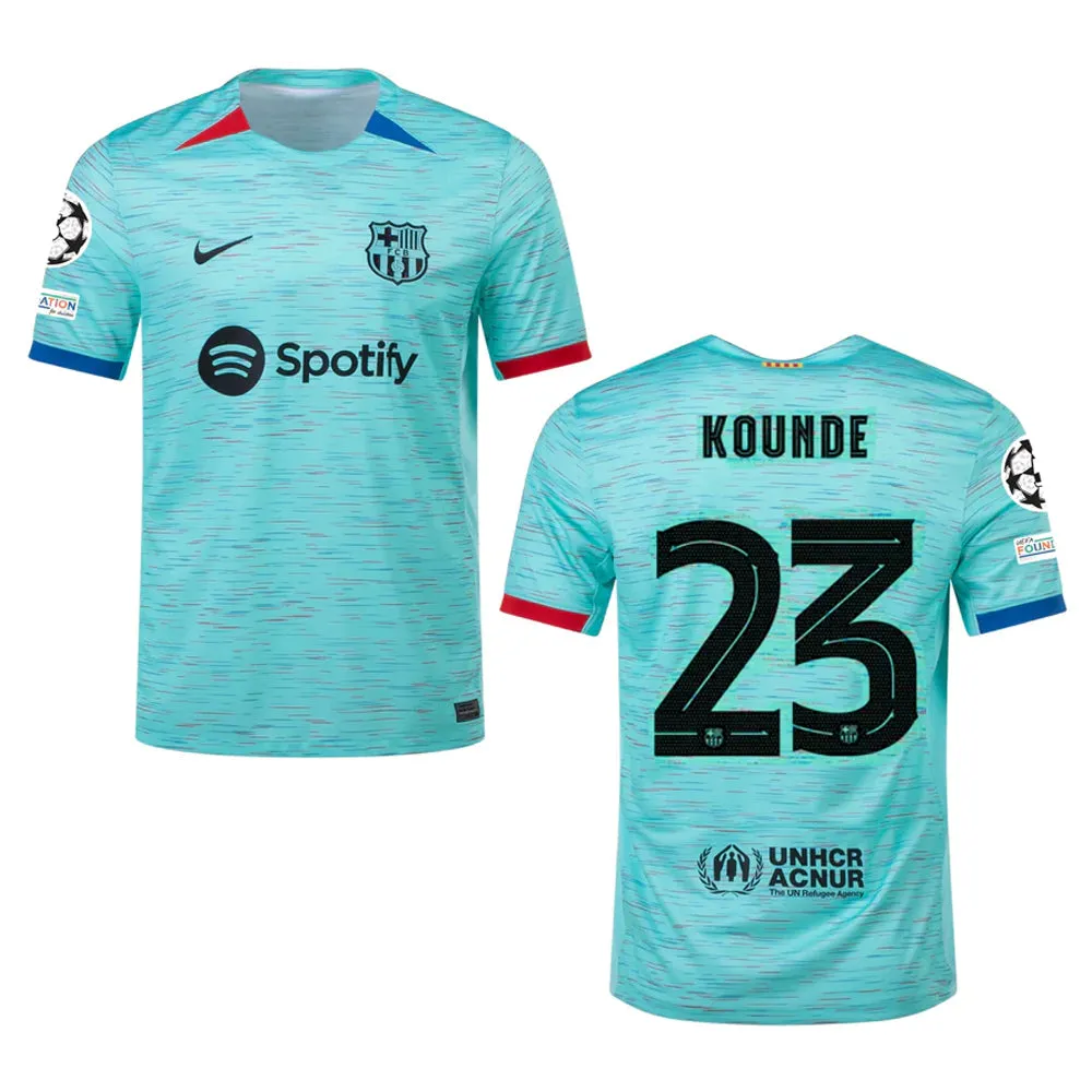 Jules Kounde Barcelona 23 jersey