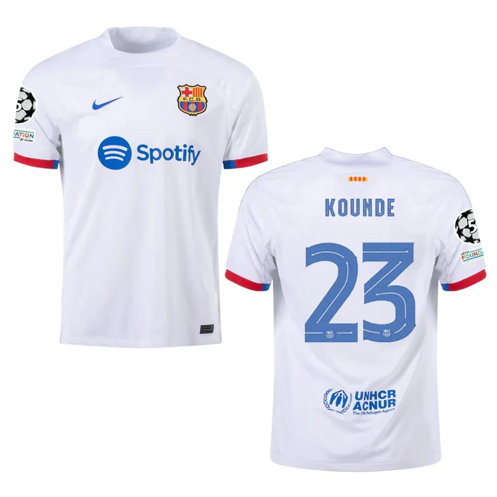 Jules Kounde Barcelona 23 jersey