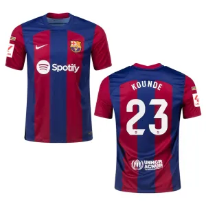 Jules Kounde Barcelona 23 jersey