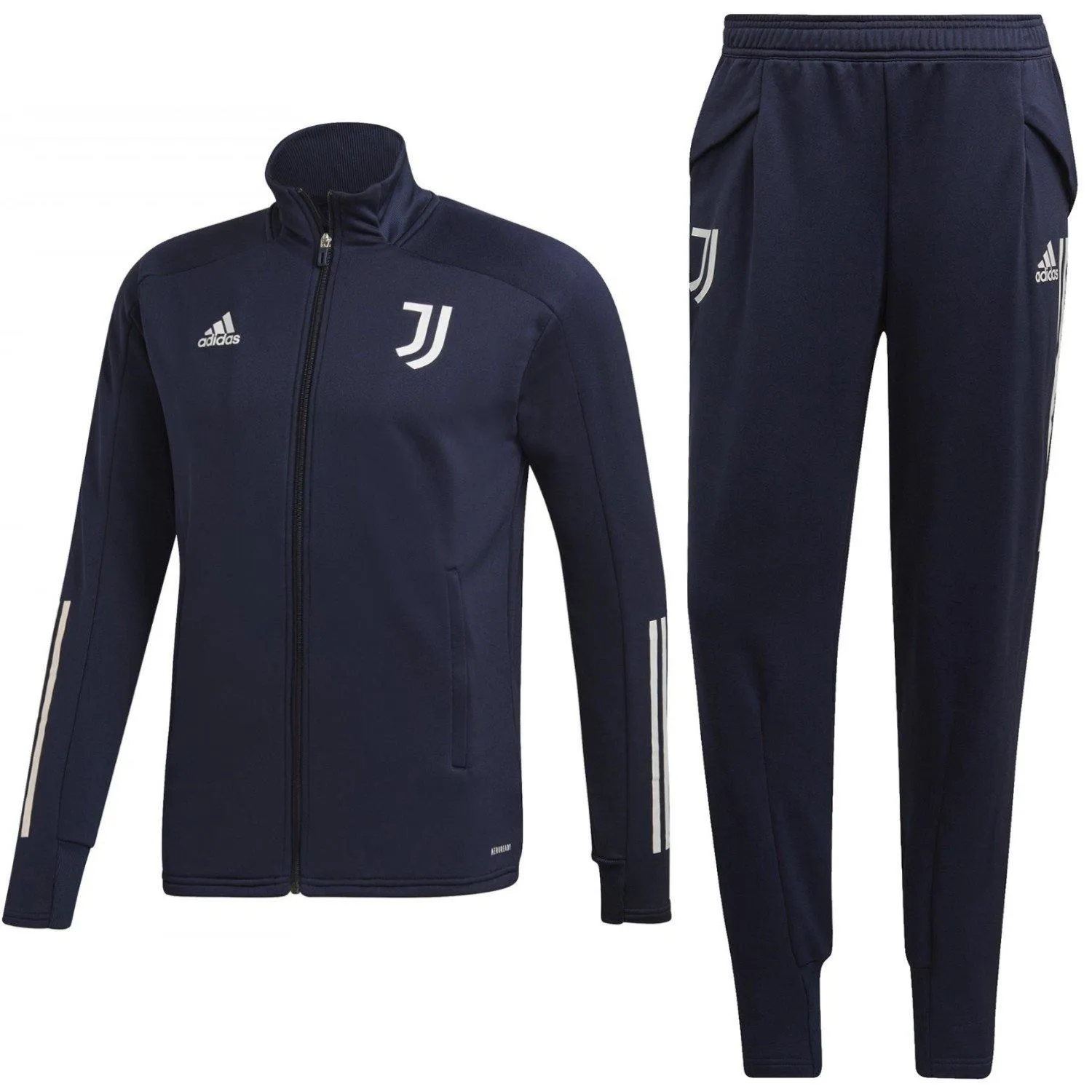 Juventus navy training/presentation Soccer tracksuit 2020/21 - Adidas