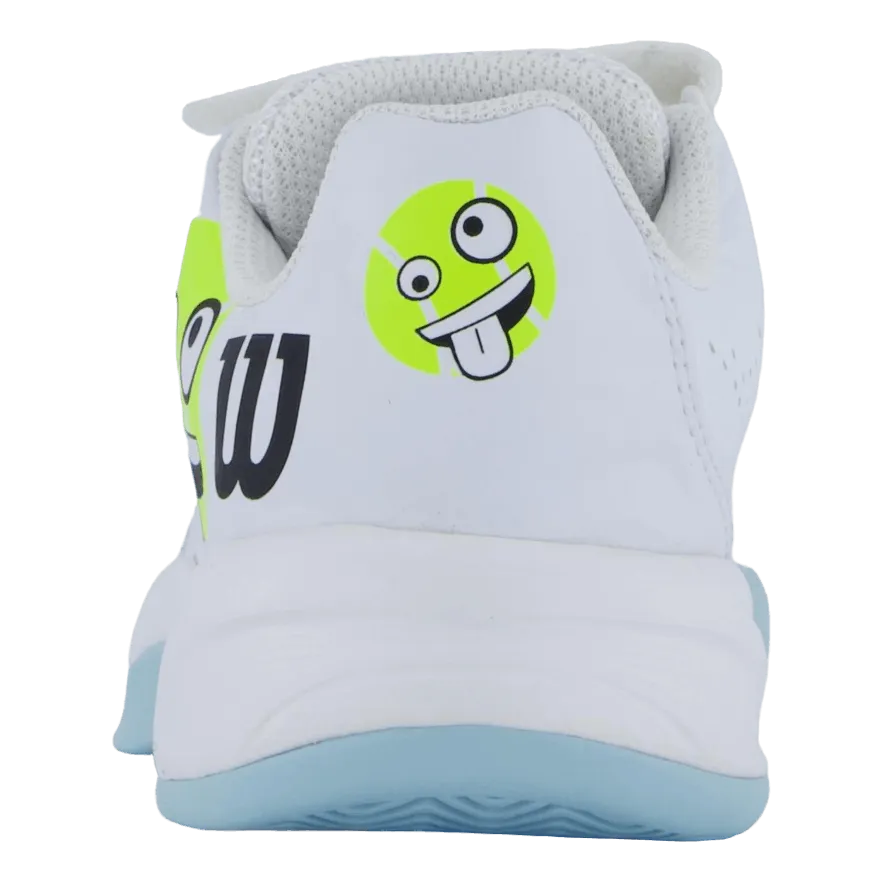 Kaos Emo K White/yellow