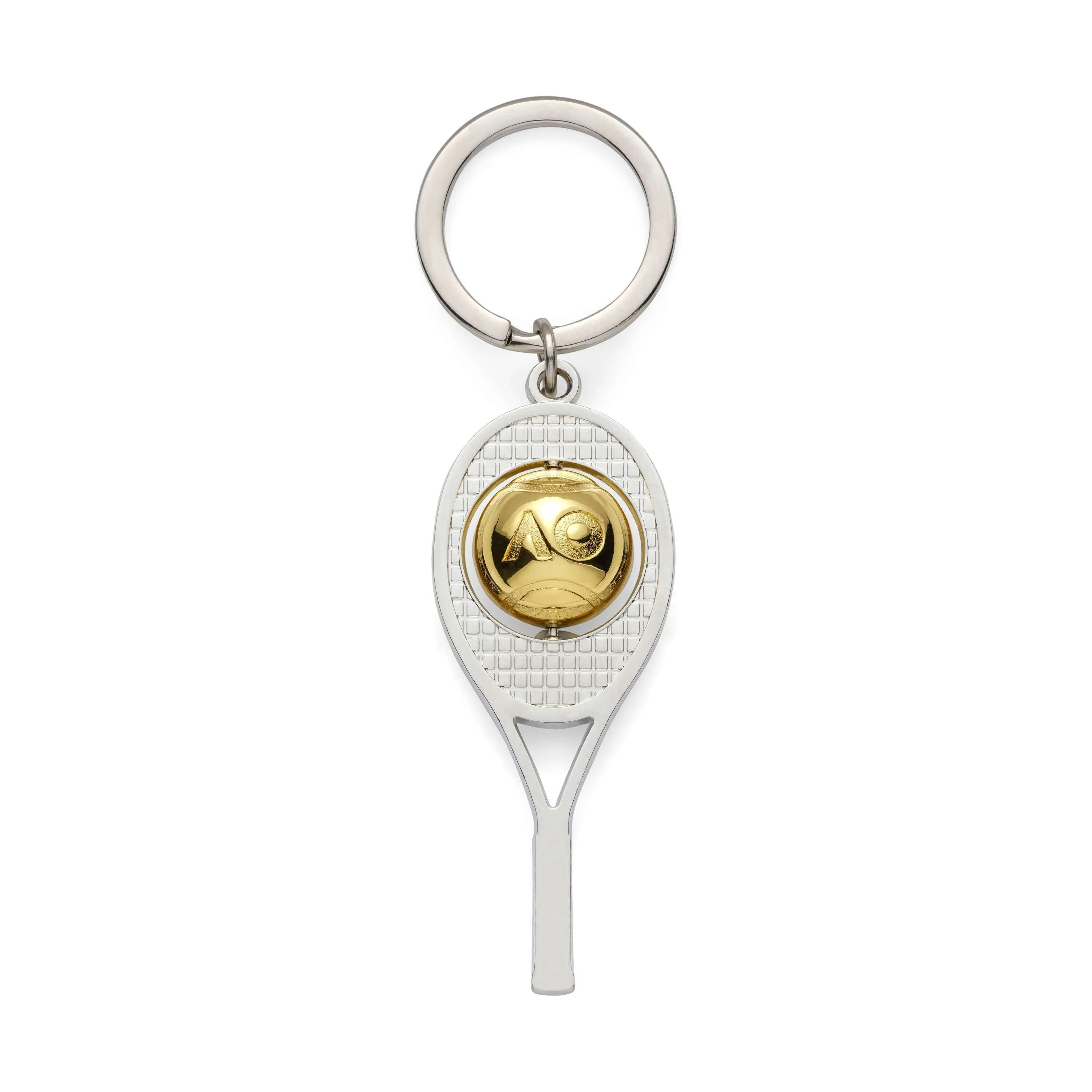 Keyring Spinning Ball & Racquet