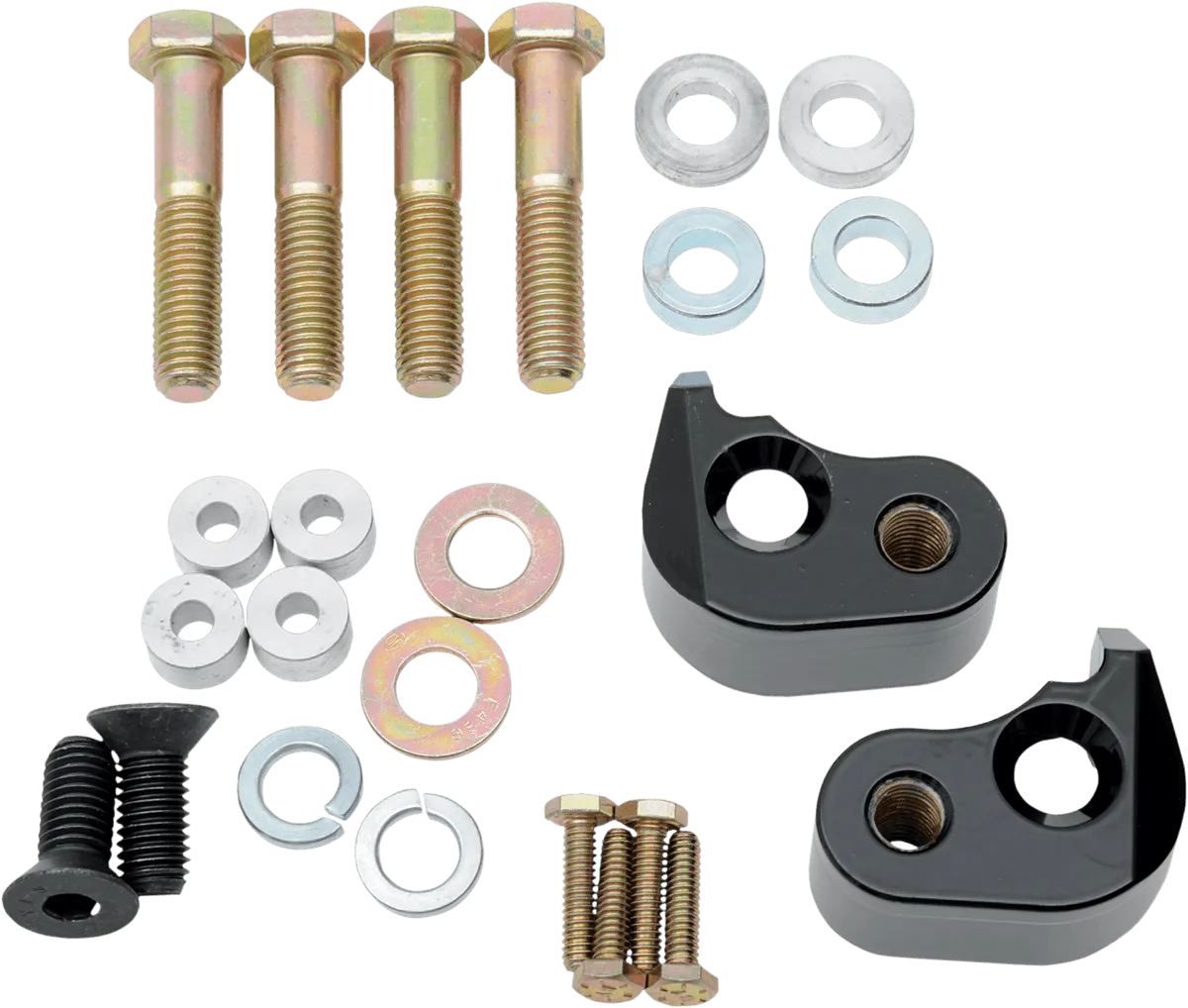LA Choppers LA-7590-00B Rear Lowering Kit - Black