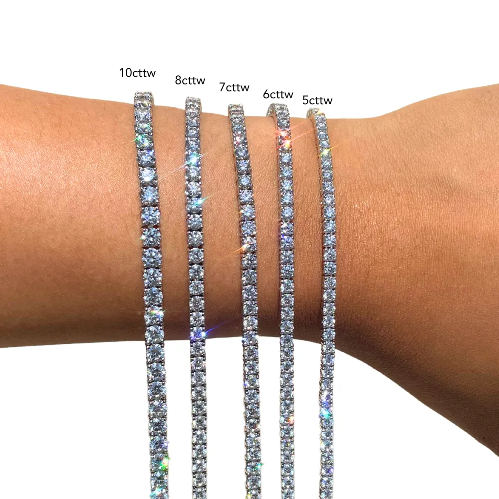 Lab Grown Diamond Tennis Bracelet