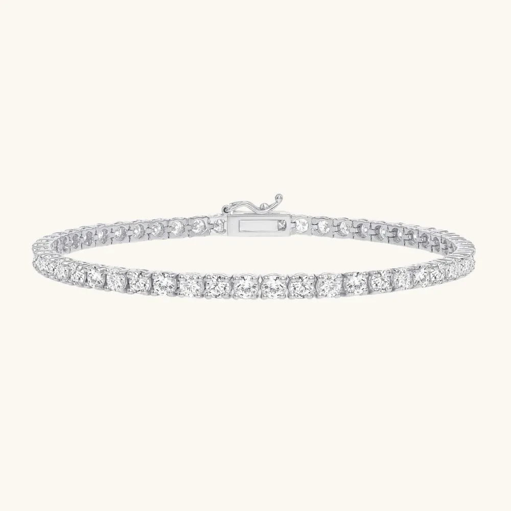 Lab Grown Diamond Tennis Bracelet