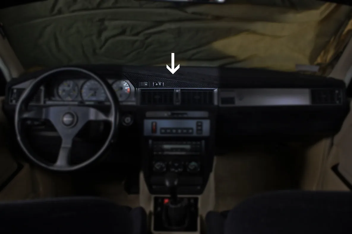 Large vent - Carbon fiber trim
