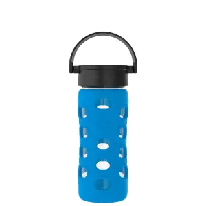 LifeFactory 12oz Glass Water Bottle - Cobalt Blue