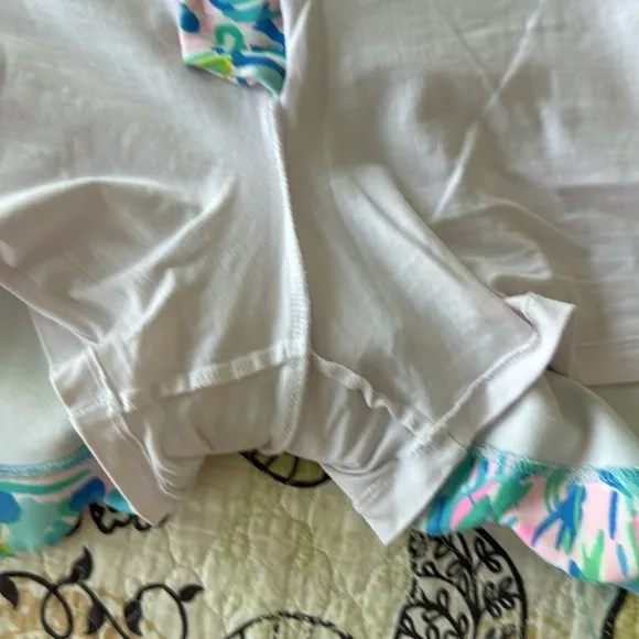 Lilly Pulitzer Colette Knit Skort Blue Ibiza Cabana Cocktail size 4