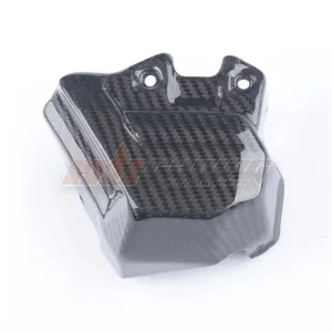 Lower Engine Water Coolant Side Cover  For Honda CBR1000RR 2017 2020 Full Carbon Fiber 100%