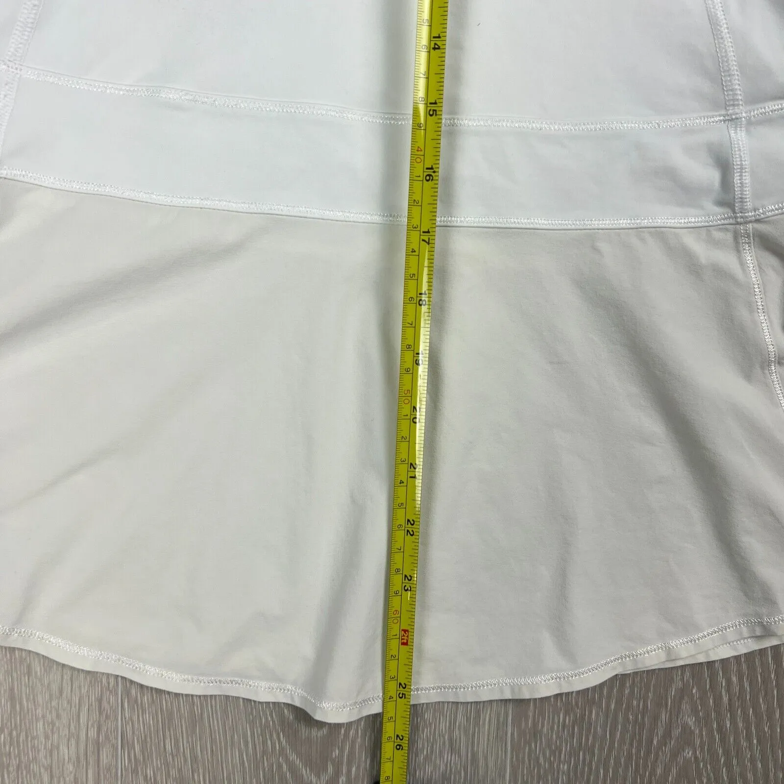 Lululemon Womens White Cross Strap Tennis Dress Size 2