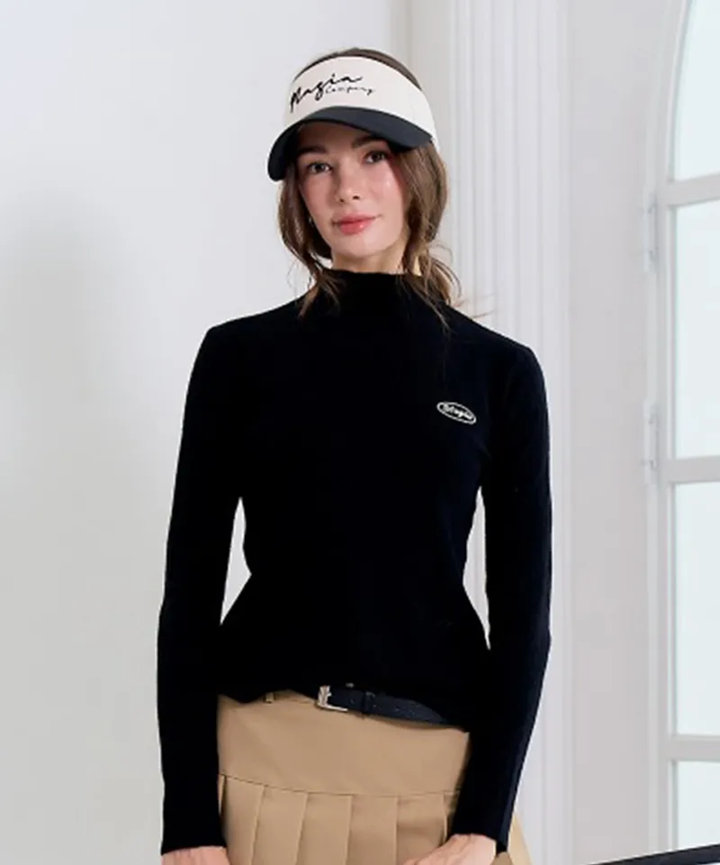 MAGIA Fine Mockneck - Black