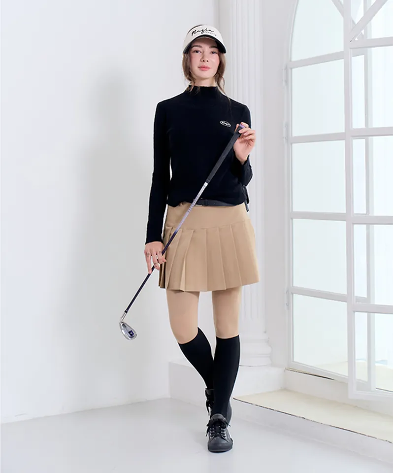 MAGIA Fine Mockneck - Black