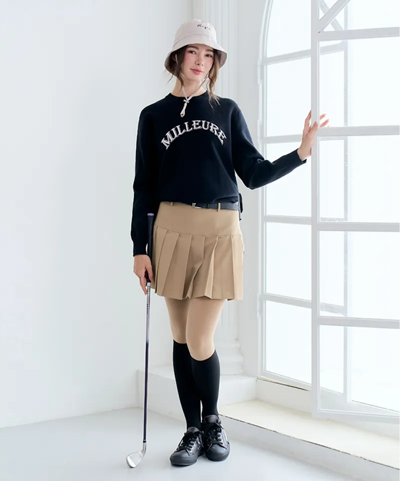 MAGIA Lettering Knit - Black