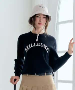 MAGIA Lettering Knit - Black