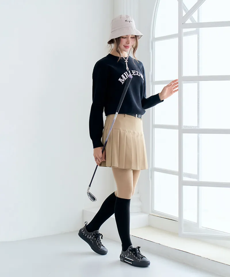 MAGIA Lettering Knit - Black