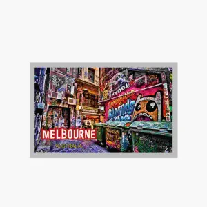 Magnet Foil LS Melbourne Lane Way Graffiti