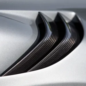 McLaren 600LT MSO Defined Carbon Fiber Front Fender Louvres Kit