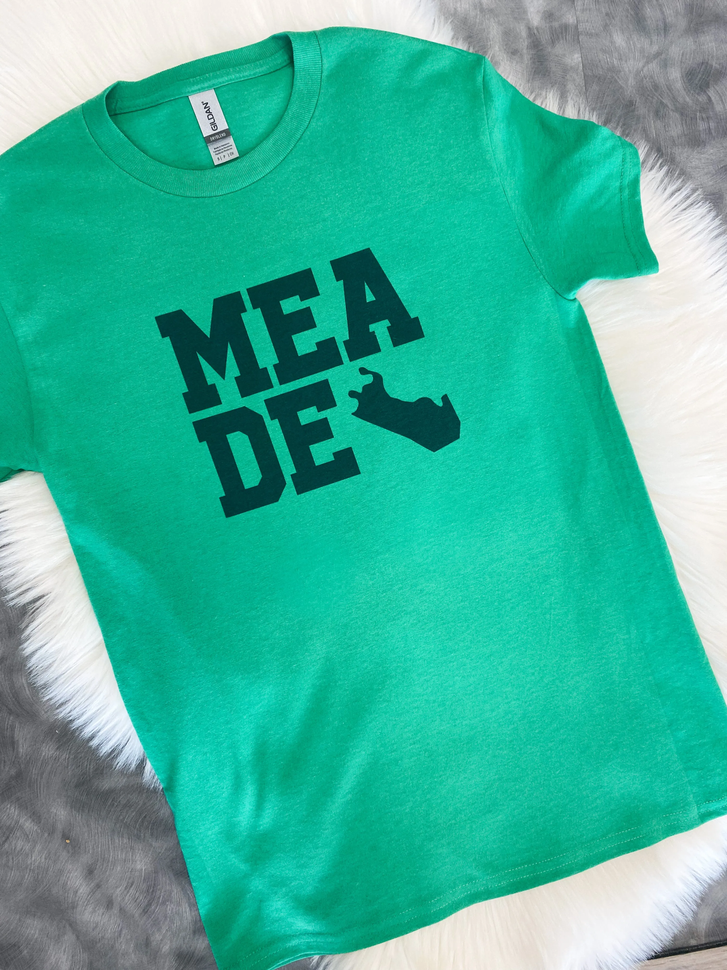 Meade County Shape Green Graphic Tee