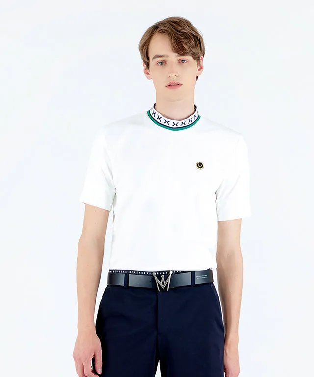 MEASPHERA MEN SLIM-FIT HIGH NECK
