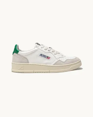 Medalist Low Wom - Leat/Suede White/Amaz
