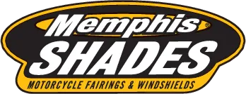 Memphis Shades MEP8598 Spoiler Windshield - 9in. - Ghost