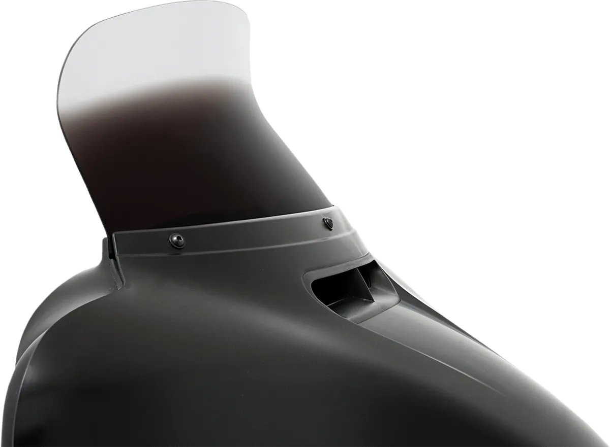 Memphis Shades MEP8598 Spoiler Windshield - 9in. - Ghost