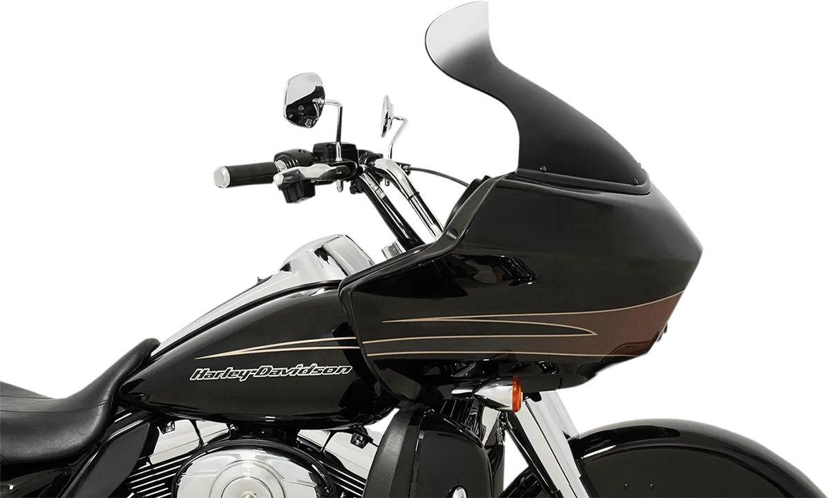 Memphis Shades MEP8598 Spoiler Windshield - 9in. - Ghost