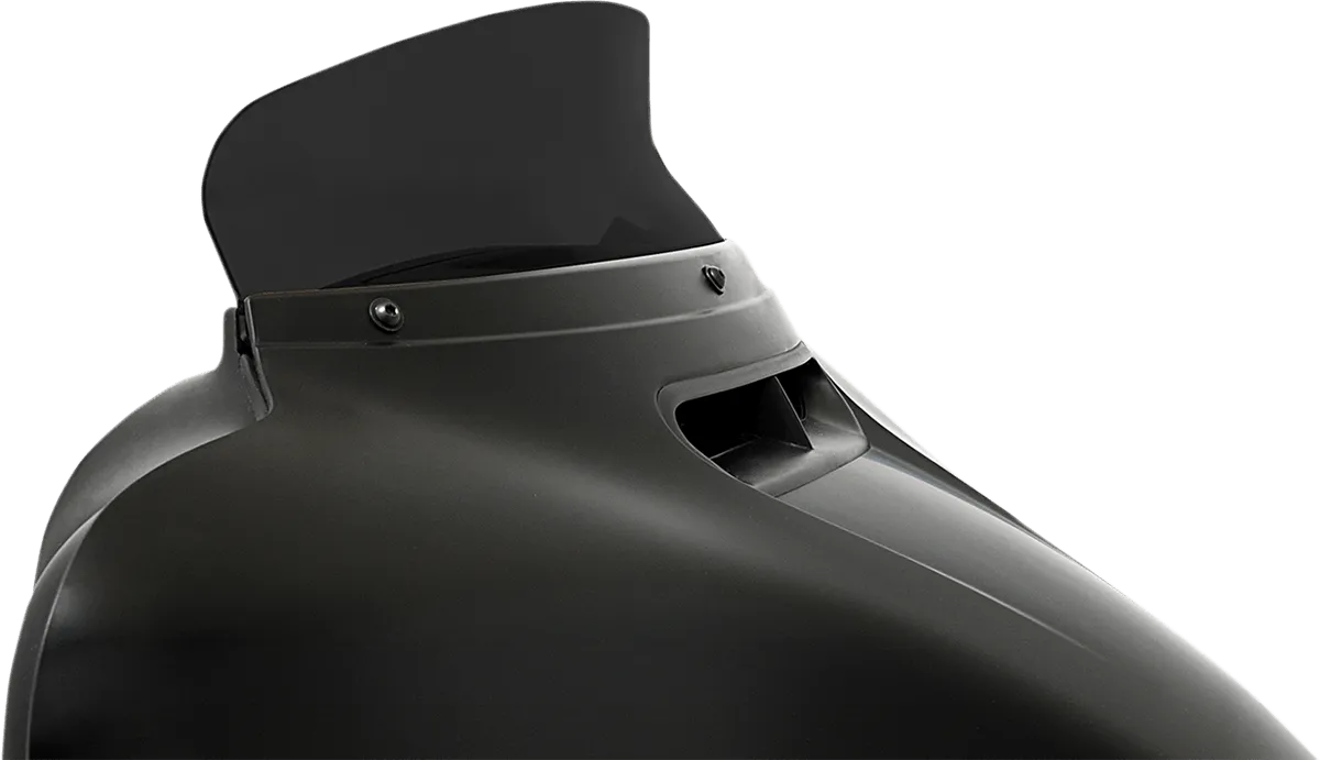 Memphis Shades MEP8598 Spoiler Windshield - 9in. - Ghost