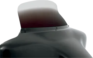 Memphis Shades MEP8598 Spoiler Windshield - 9in. - Ghost