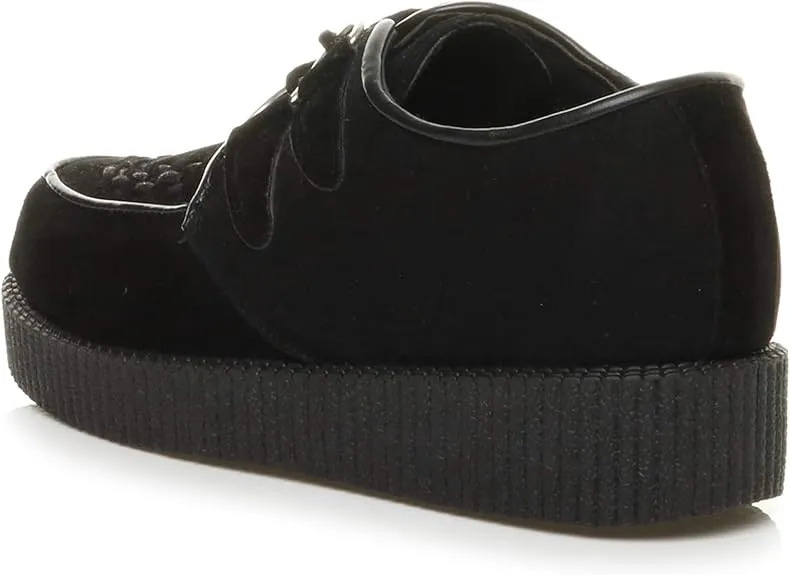 Mens Creeper Double In Black Mono For Men