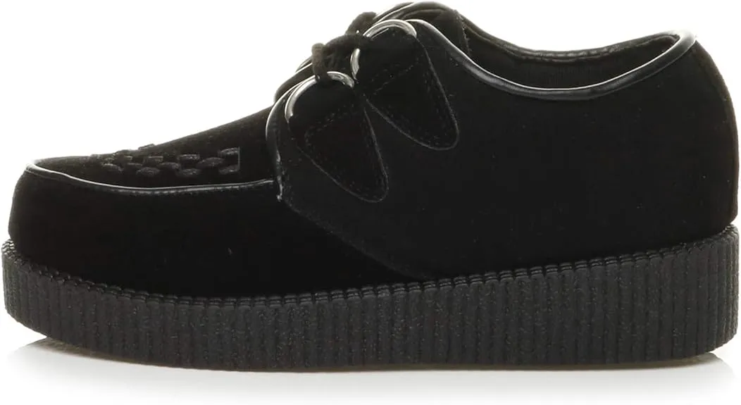 Mens Creeper Double In Black Mono For Men
