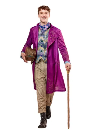 Men's Deluxe Multicolored Willy Wonka Costume