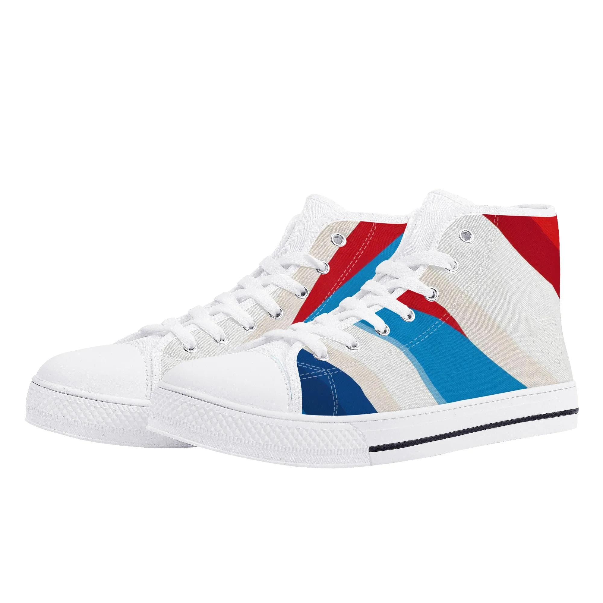 Mens High Top Canvas Shoes