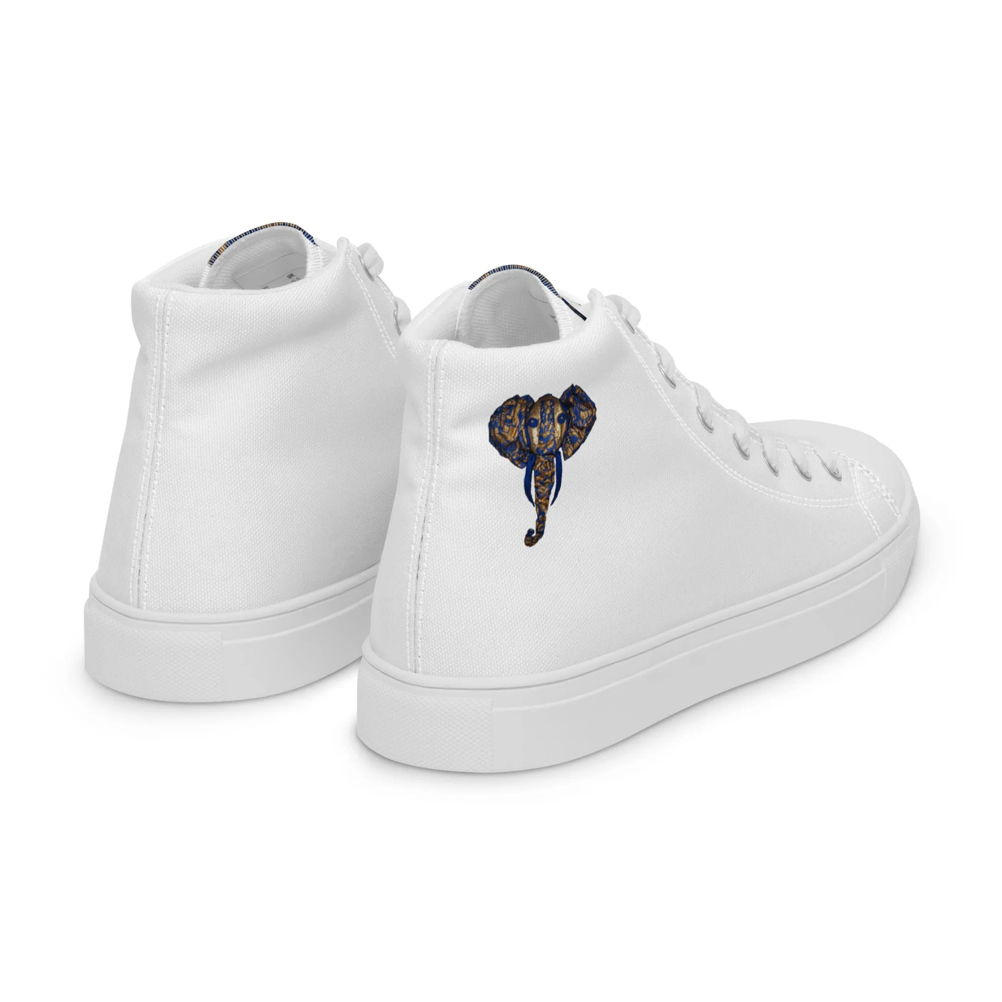 Men’s High Top Mystical Elephant Shoes