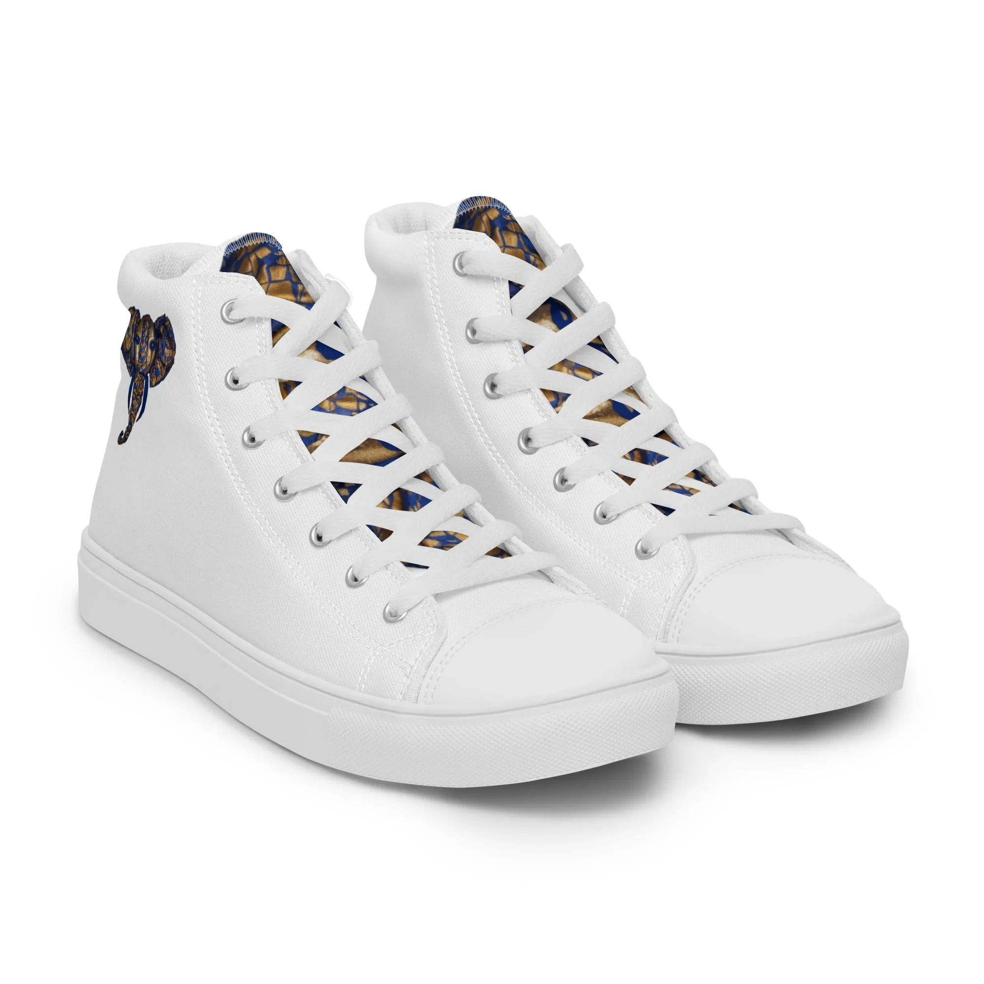 Men’s High Top Mystical Elephant Shoes