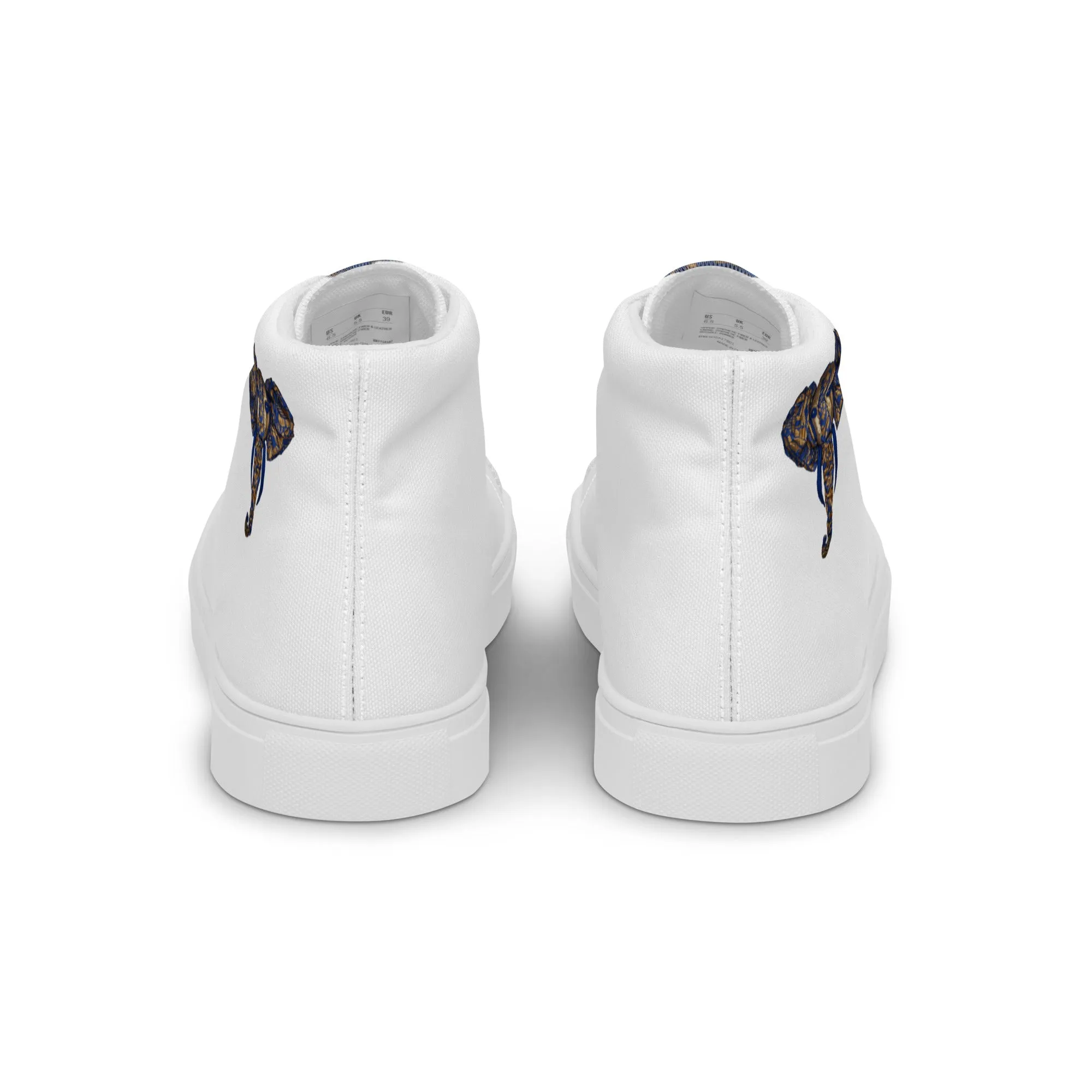 Men’s High Top Mystical Elephant Shoes